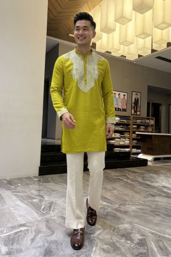 MINT GREEN KURTA